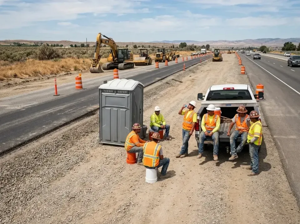 highway-road-construction-crew-007 — frequently asked questions, Porta Potty and Restroom Rentals in Spanish Lake, MO